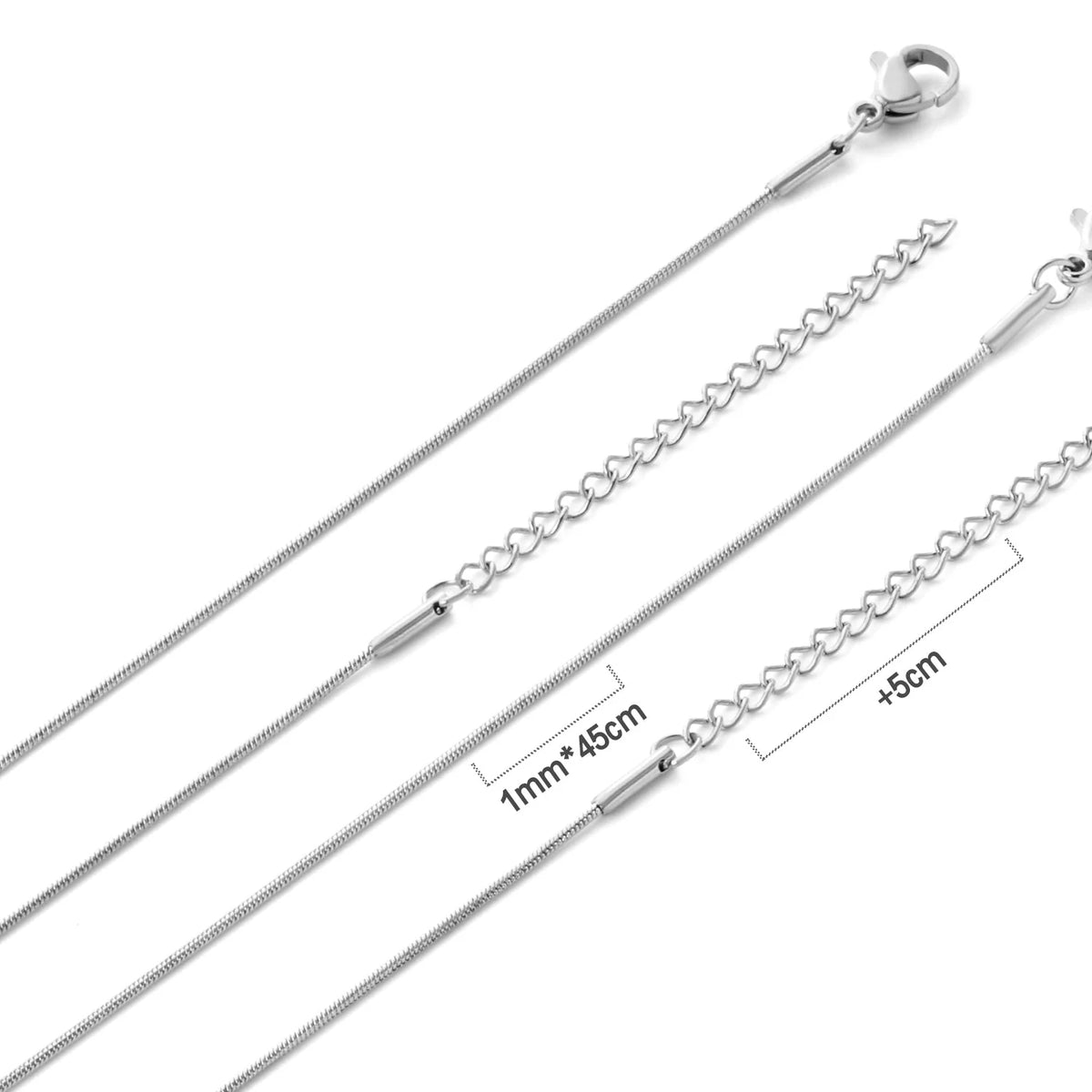 Long necklace collar (Matching chain)