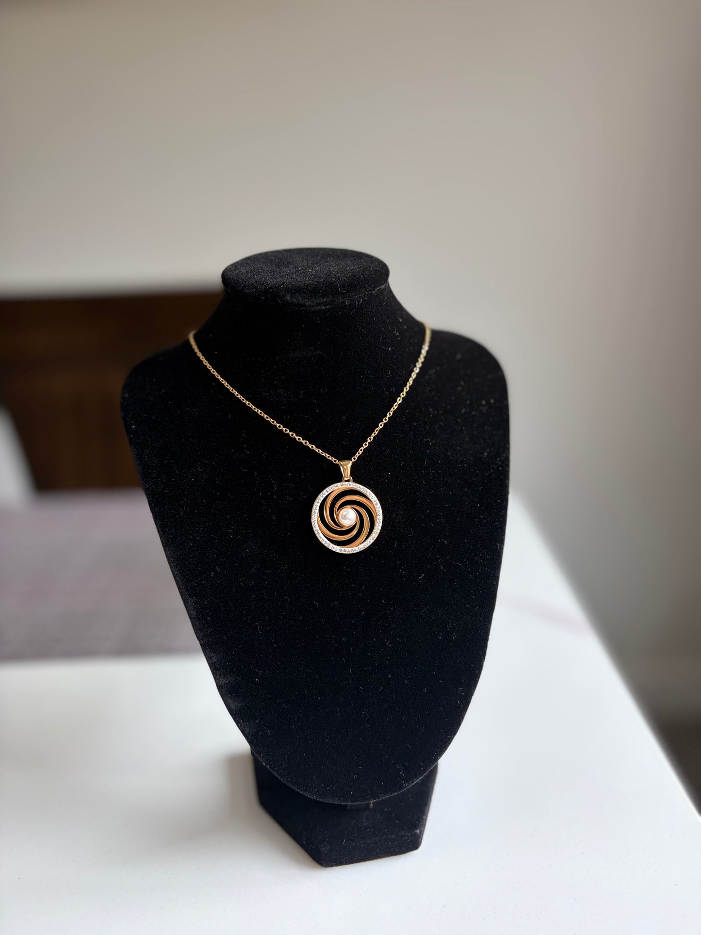 Clay Cubic Zirconia Pendant