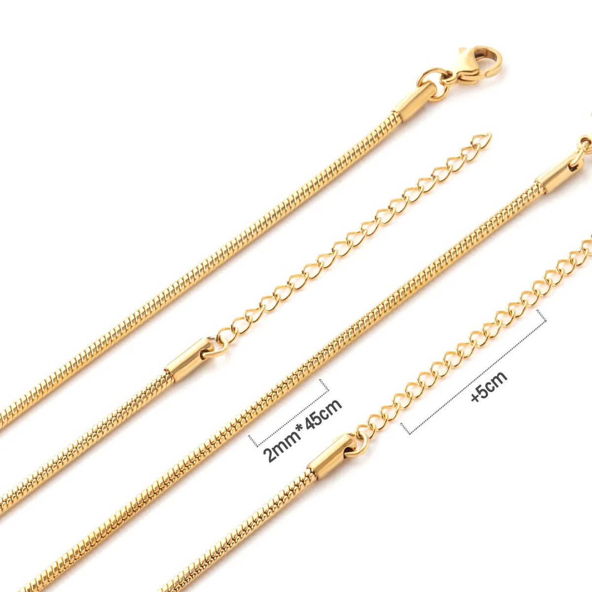 Long necklace collar (Matching chain)