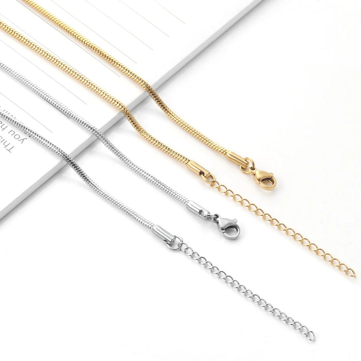 Long necklace collar (Matching chain)