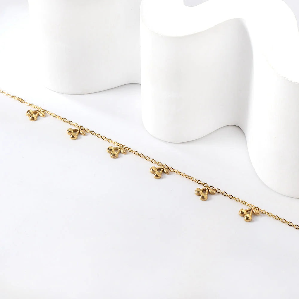 6 Cherry Accessory Anklets