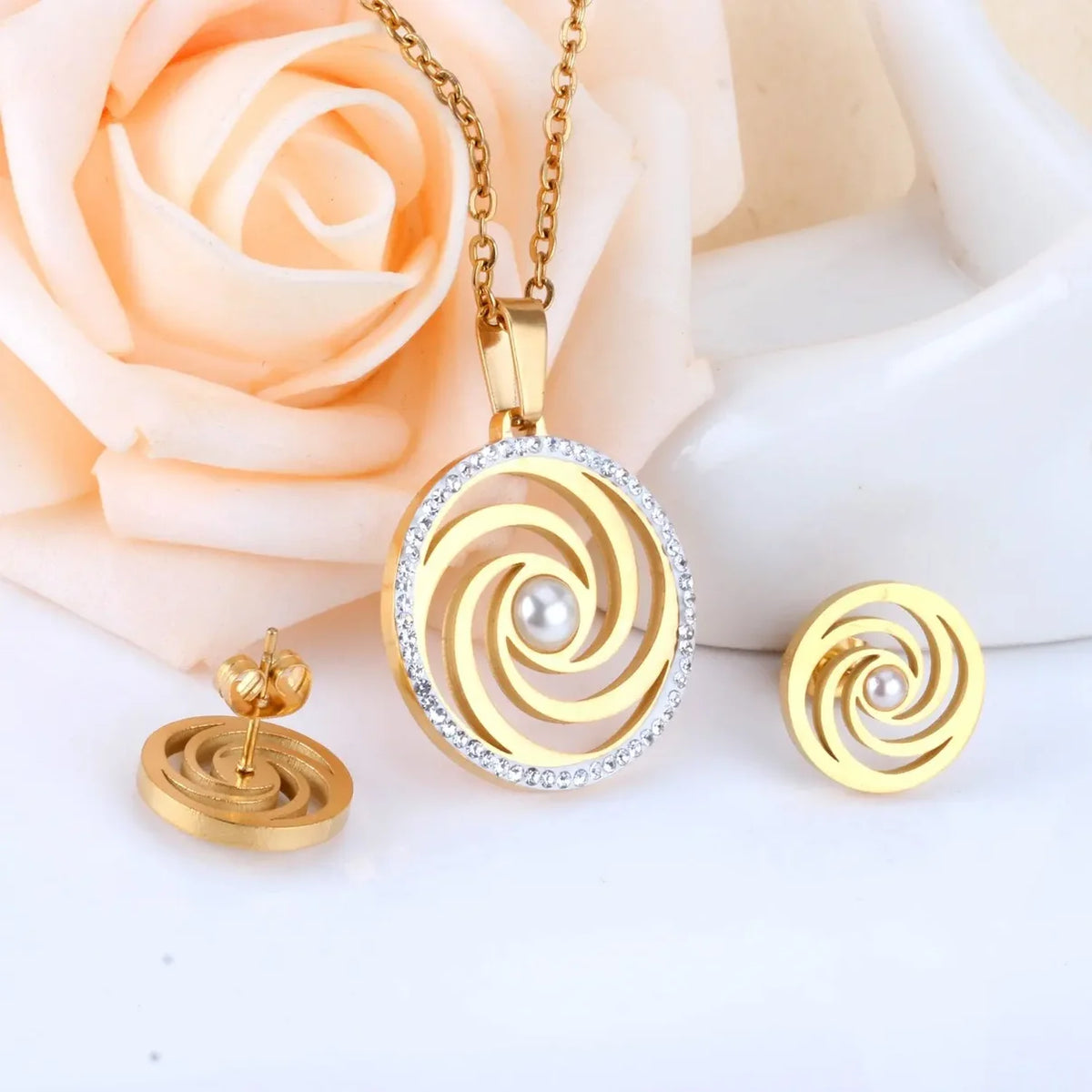 Clay Cubic Zirconia Pendant